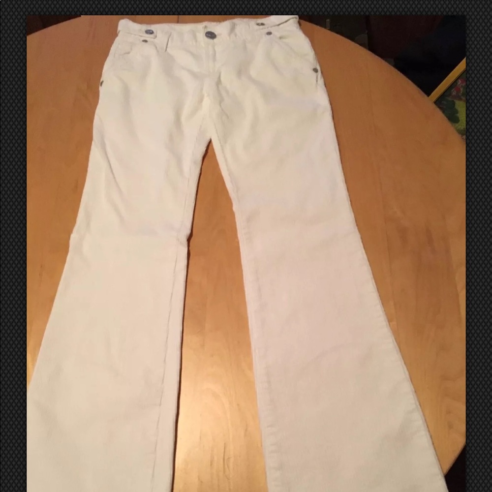 BCBG MAX AZRIA JEAN Corduroy Joyce Sz 25 Waist 31”